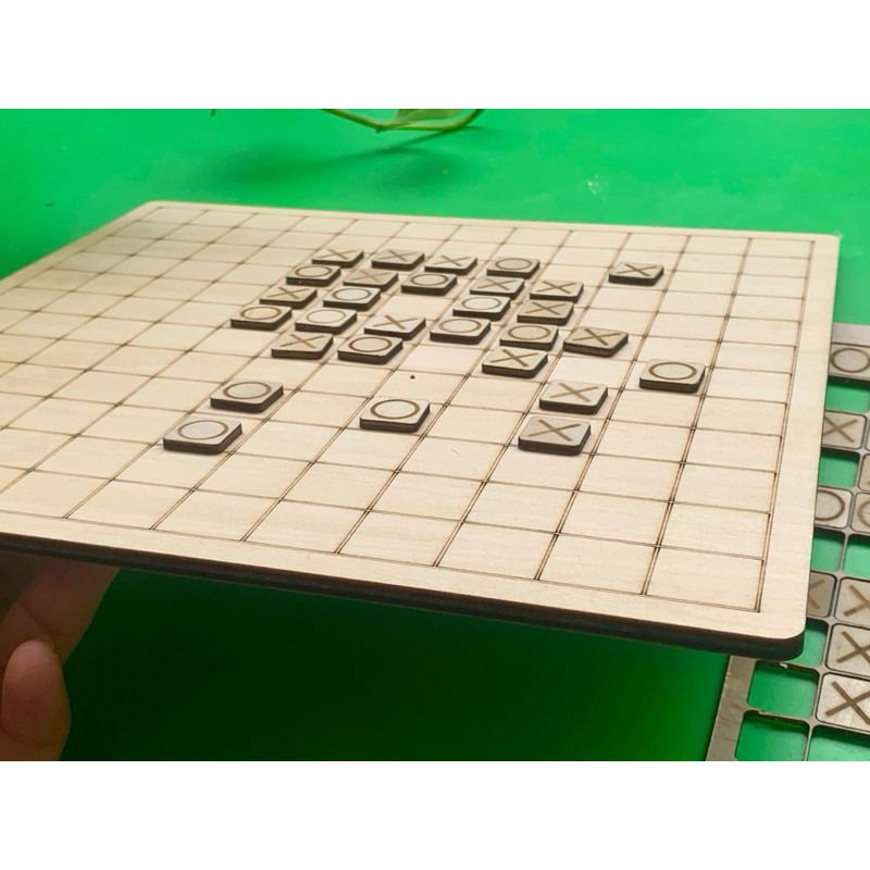Bộ cờ caro sản phẩm hỗ trợ trẻ phát triển tư duy khả năng ghi nhớ và nhận biết, cờ caro gỗ