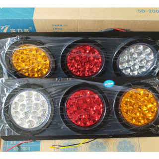 Đèn hậu Led 2008 3 khoang tròn.(Giá 1 chiếc)