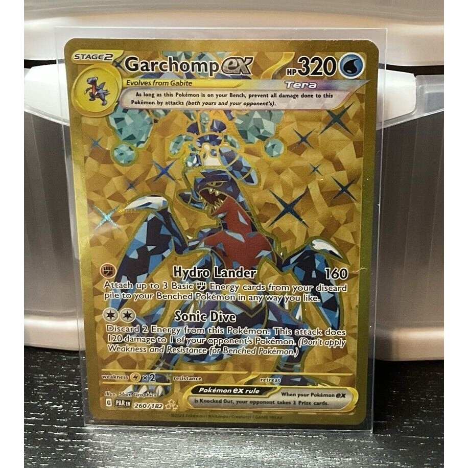 Thẻ Garchomp ex 260/182 pokemon TCG 1459 D57 1-1 | Shopee Việt Nam