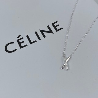 Dây chuyền bạc nữ LAMY X-shaped Necklace Silver 6309 - Dây chuyền bạc ta