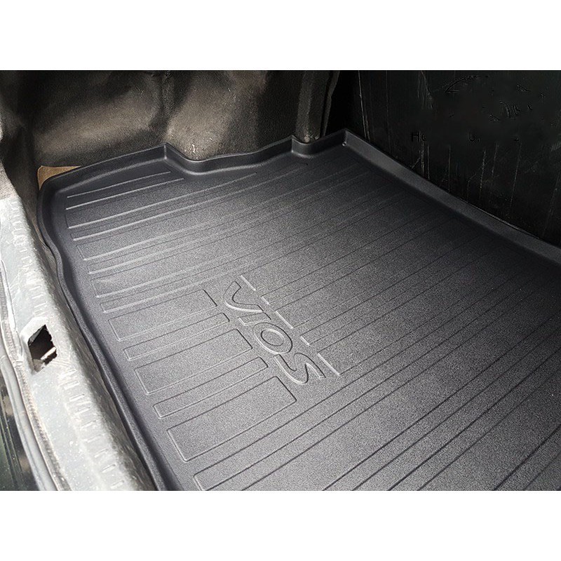 Lót cốp nhựa xe Toyota Vios 2008-2013, Khay lót côp nhựa chống nước, nhựa dẻo tpo bền bỉ