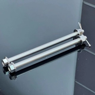 DIAMOND - CỐT ZIN NGUYÊN KHỐI 1 ĐẦU CNC - INOX304 cho mọi loại xe SI, DR, WAVE, VARIO, FULED, EX