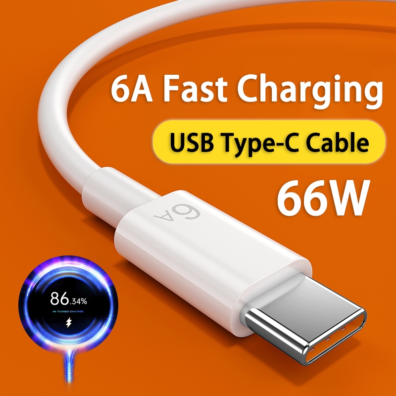 Dây Cáp Sạc Nhanh usb Loại c 66w 6a Cho