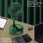 Quạt Mini Để Bàn Sạc Tích Điện Gấp Gọn Fan A9, Siêu Mát Cho Mùa Hè, Siêu Tiện Dụng 3 Cấp Độ