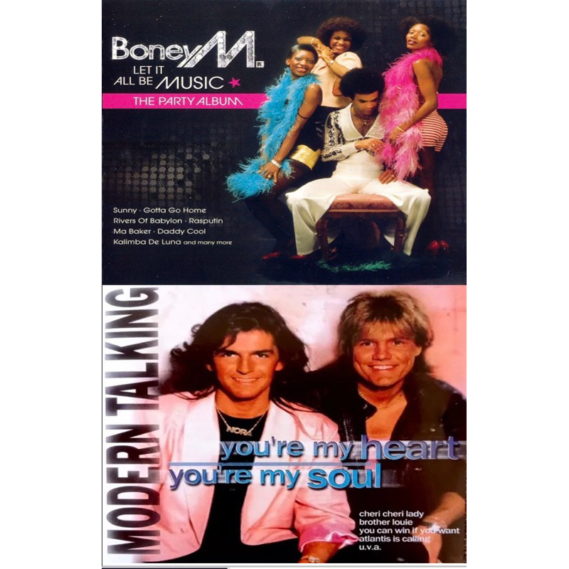 Băng Cassette Boney M. & Modern Talking