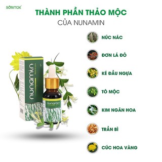 Tẩy Mụn Thịt Nunamin Serum15ML, Tẩy Mụn Cơm, Chai Chân, Mụn Ruồi Chiêt Xuất Từ Thảo Mộc Việt