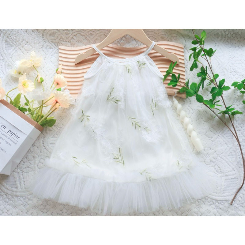 Váy Yếm Tiểu Thư Cho Bé Gái 1-5 Tuổi