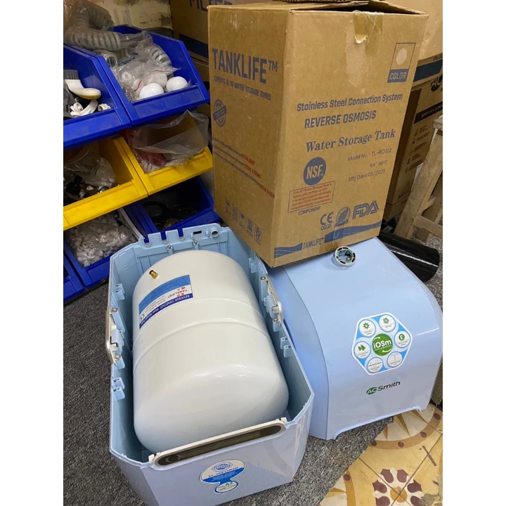 Bình áp thép tanklife bình áp nhựa karofi bình tankpac thay thế cho các dòng Máy lọc nước RO aosmith