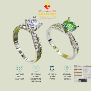 Women's 925 Silver Ring by KIMLOCPHAT - Trangsứcbạccaocấp