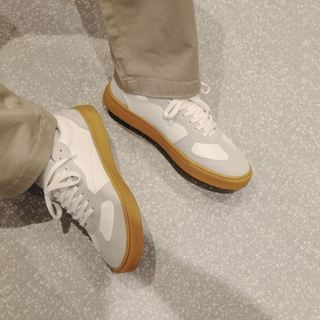 Giày Sneaker R2 - JOG04 , thiết kế GAT shoes , đế khâu cao 3cm , bảo hành chính hãng 12 tháng ( R2 )
