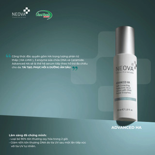 Serum Neova DNA Total Repair và Neova Advanced HA - Serum Phục Hồi Cấp Ẩm Chống Oxy Hóa