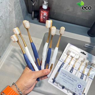 Bàn chải đánh răng ECO hàng nội địa Trung lông mềm, chải siêu êm đánh sạch mảng bám