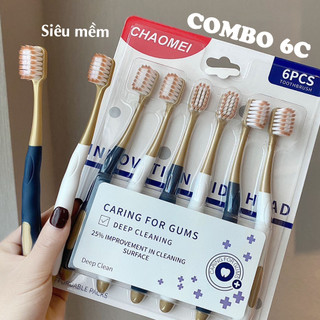 Bàn chải đánh răng ECO hàng nội địa Trung lông mềm, chải siêu êm đánh sạch mảng bám