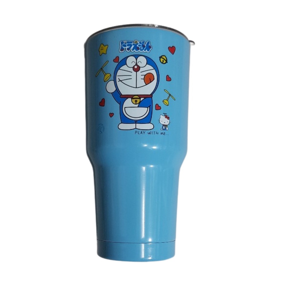 Ly nước giữ nhiệt 900ML inox có kèm túi đựng, ống hút và cọ bình