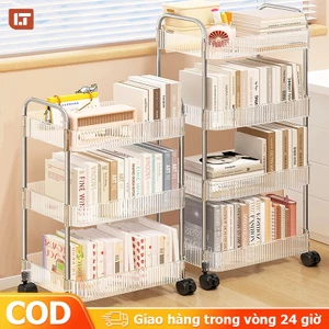 LT Xe Đẩy Spa 2/3/4 Tầng Tiện Lợi Kệ Bỉm Sữa Đa Năng Có Bánh Xe