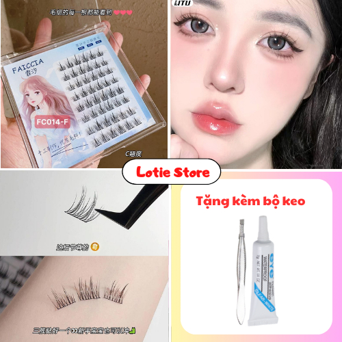 Lông Mi Giả Tách Sợi Trang Điểm Tự Nhiên Anime Cho Đôi Mắt Cuốn Hút ...