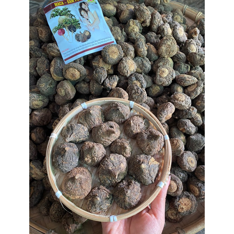 Sâm Maca Peru đen hữu cơ tăng cường sức khoẻ  (Khô,Thơm,Sạch)500gr