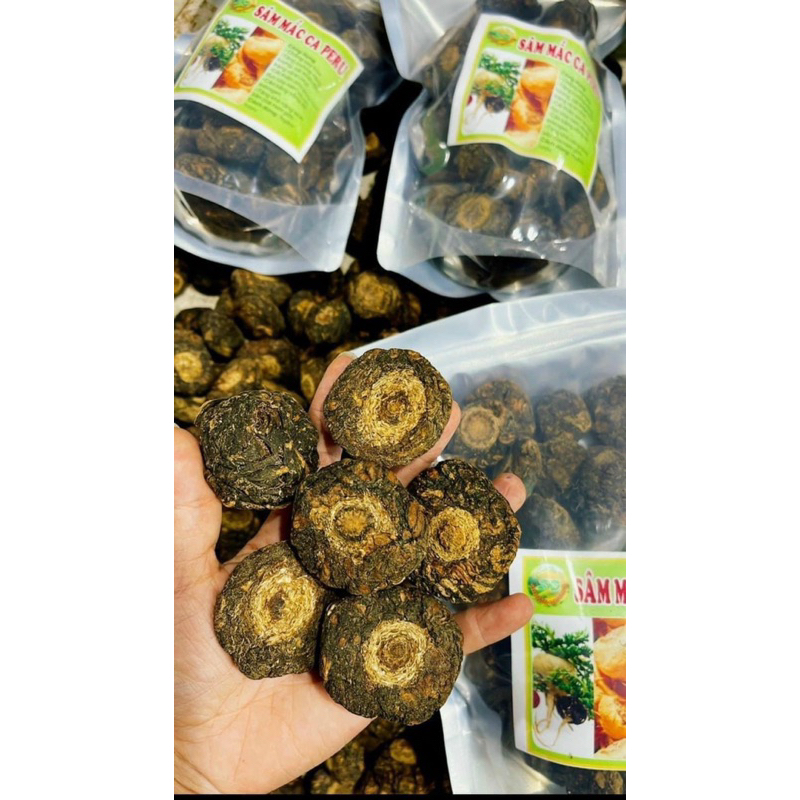 Sâm Maca Peru đen hữu cơ tăng cường sức khoẻ  (Khô,Thơm,Sạch)500gr