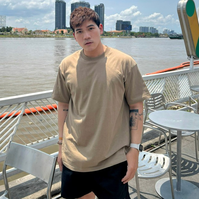 [Mua 2 Giảm 50K] Áo Thun Trơn Oversize Premium 270gsm MINIMAL Màu Xanh Oliu, Cotton 100%, Minimal Vietnam | BigBuy360 - bigbuy360.vn