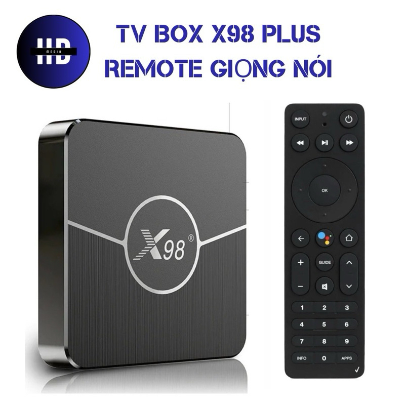 TV BOX HDMEDIA X98 PLUS 2024 ATV11 CHIP AMLOGIC CỰC MƯỢT | Shopee Việt Nam