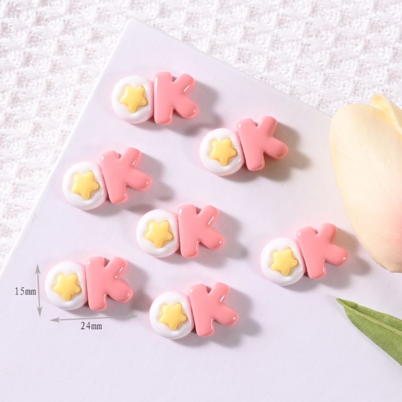 CHARM MŨ VÀ CHARM OK SIÊU CUTE ĐỂ TRANG TRÍ PHỤ KIỆN, ỐP ĐIỆN THOẠI...
