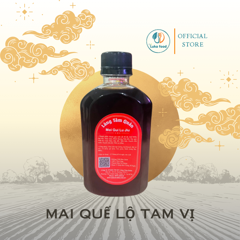 Mai Quế Lộ Thập Tam Vị Thượng Hạng Chai 250ml - Gia Vị Ướp Xá Xíu, Lạp Xưởng, Khử Tanh, Dậy Mùi Cho Món Nướng Luka Food