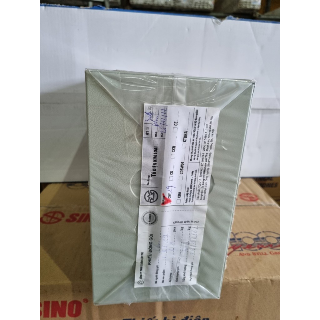 TỦ ĐIỆN VỎ KIM LOẠI LẮP NỔI TRONG NHÀ CKE19 350x250x150 SINO | Shopee ...