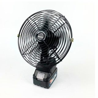 Quạt chạy pin Makita 8 inch, quạt 2 cấp độ gió siêu bền, sài chung pin Makita 14,4v - 21v