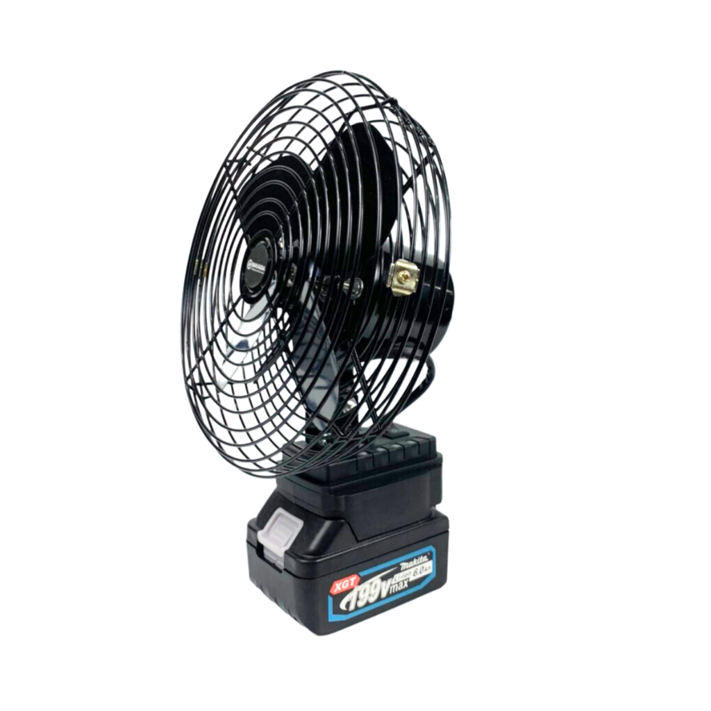 Quạt chạy pin Makita 8 inch, quạt 1 cấp độ gió siêu bền, sài chung pin Makita 14,4v - 21v