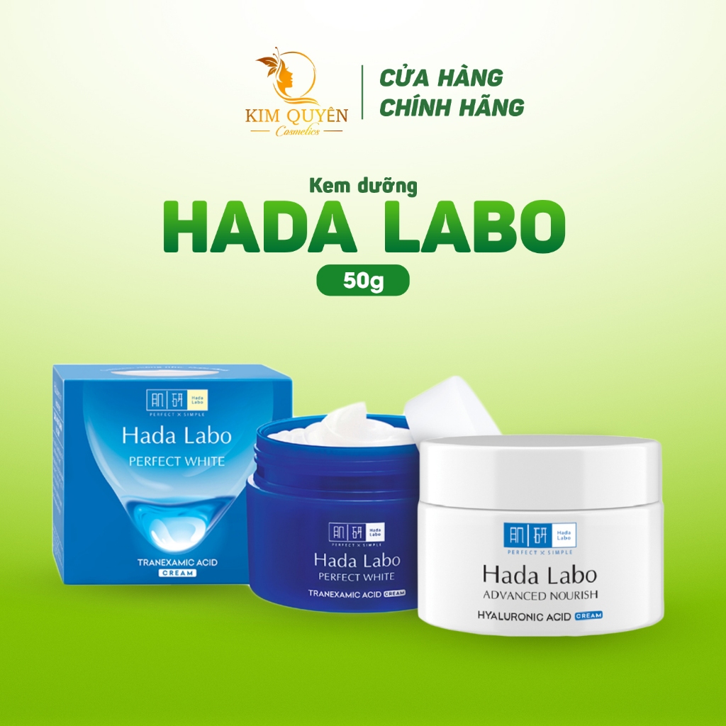 [Hũ] Kem dưỡng ẩm, dưỡng trắng da Hada Labo 50g | Shopee Việt Nam