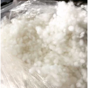 1kg bông gòn bi nhồi thú bông handmade thú len diy gối