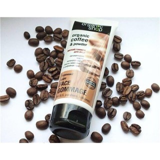 Tẩy da chết mặt Organic shop Organic coffee & powder – nga