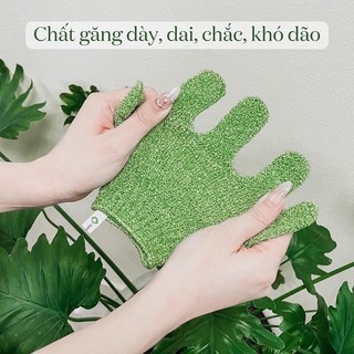 [Có tách lẻ]Găng tay tắm tẩy da chết