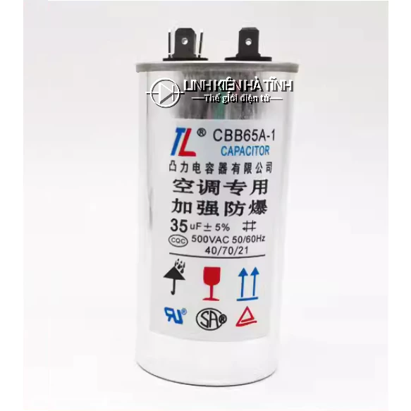 35uf Tụ máy lạnh Tụ điều hòa CBB65A