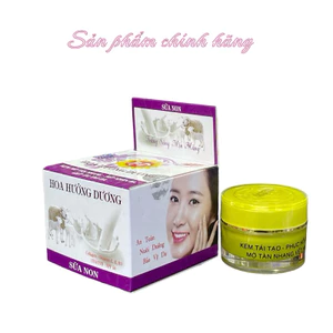 Kem Hoa Hướng Dương mờ tàn nhang nếp nhăn da giúp tái tạo da 12gram