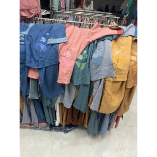 3Nút Vân Mây Nữ # Jacket, Dress #Đồ Lam Đi Chùa