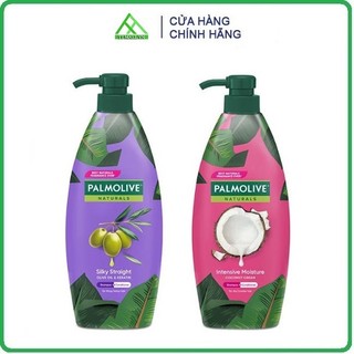 Dầu gội và xả 2 trong 1 Palmolive 600ml - chiết xuất từ thiên nhiên