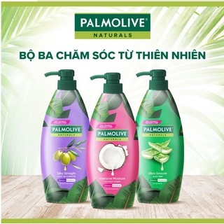 Dầu gội và xả 2 trong 1 Palmolive 600ml - chiết xuất từ thiên nhiên
