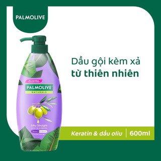 Dầu gội và xả 2 trong 1 Palmolive 600ml - chiết xuất từ thiên nhiên