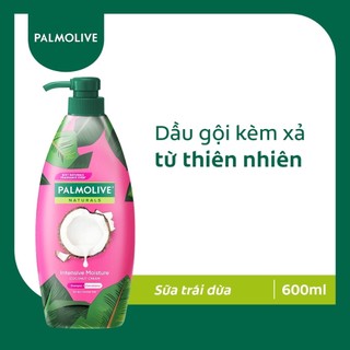 Dầu gội và xả 2 trong 1 Palmolive 600ml - chiết xuất từ thiên nhiên