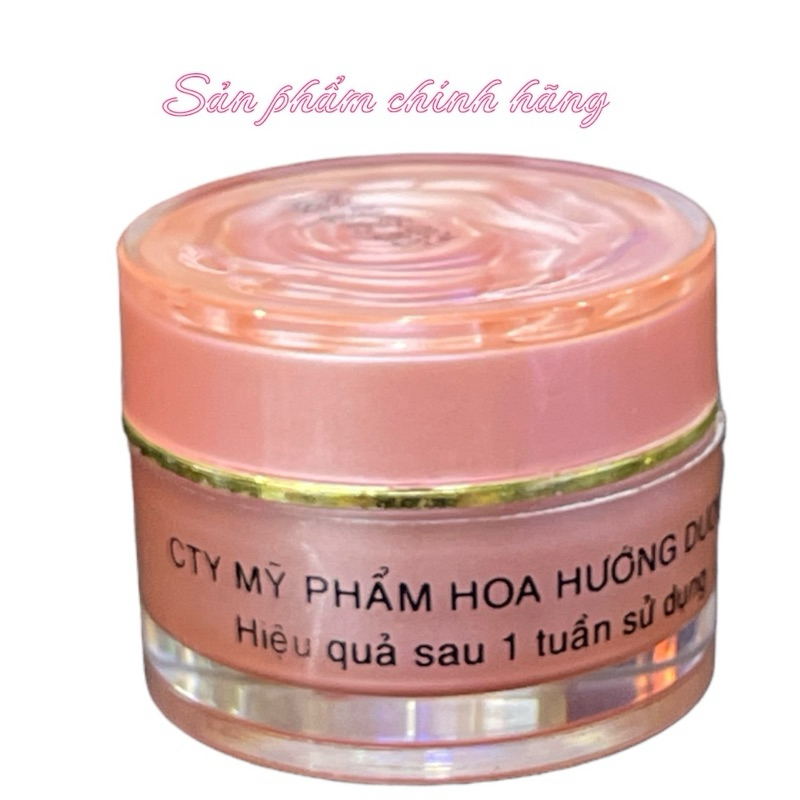 Kem Hoa Hướng Dương trắng da mặt mền mịn da se khít lỗ chân lông 12gram