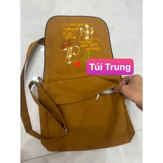 Túi Đi Chùa Thêu Thư Pháp