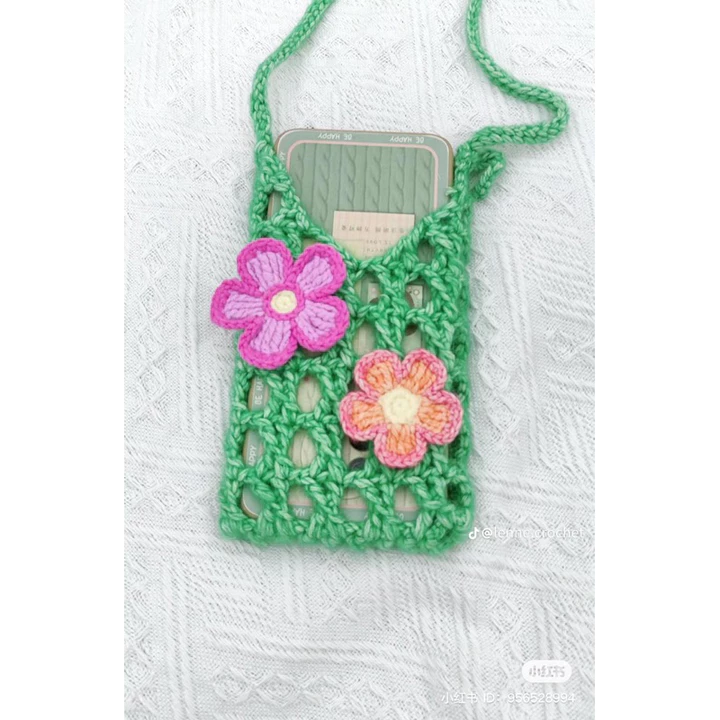 Túi xách mini, túi lưới đi biển, túi đựng điện thoại, túi lưới HandMade, túi vintage, túi đa năng, quà tặng bạn gái – 4
