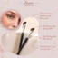 Cọ kẻ mắt/ kẻ lông mày đầu tém xéo siêu mỏng độ chính xác cao tiện lợi