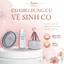 Dụng cụ vệ sinh cọ Sayaa trang điểm bằng nhựa cao cấp gấp gọn tiện dụng
