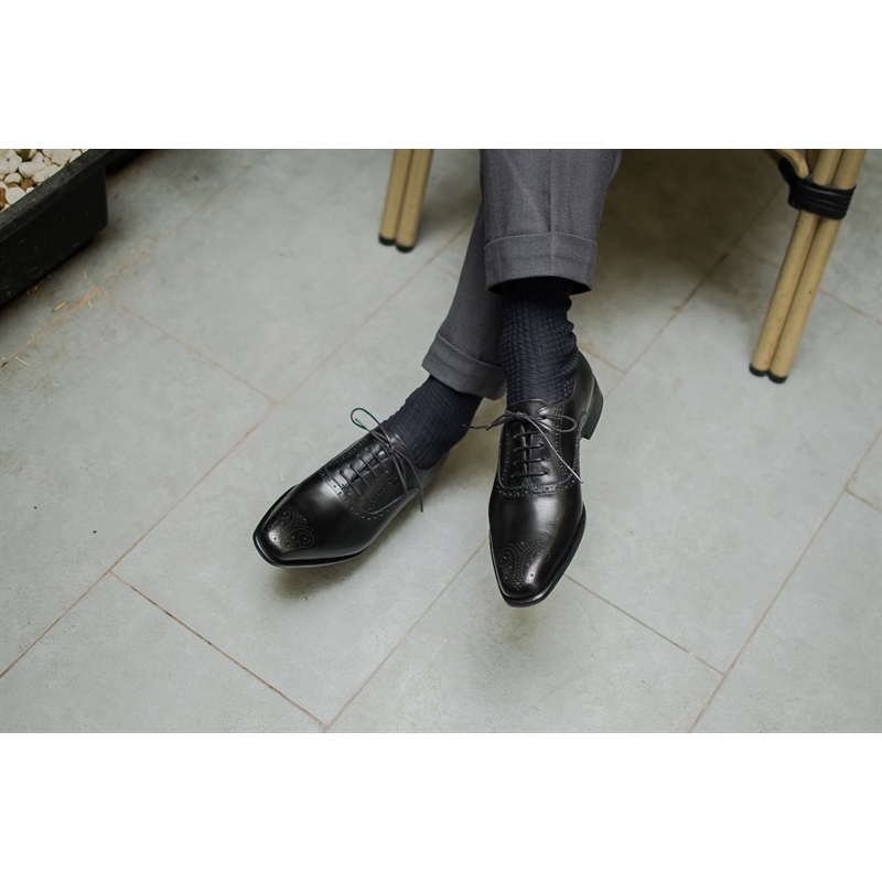 Ảnh Giày Da Nam Oxford Gồm Hai Màu Thời Trang Công Sở Chất Liệu Da Bê Cao Cấp Thương Hiệu CNES (OF 005 S 65) 4