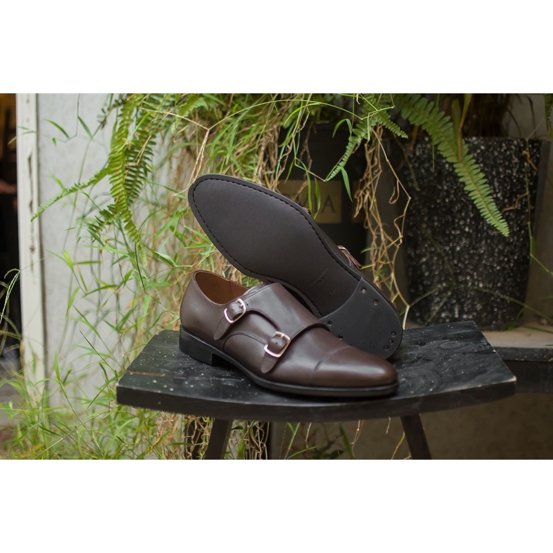 Ảnh Giày Tây Nam Cao Cấp Kiểu Dáng Monkstrap Thương Hiệu CNES  (U 1982 CS) 4