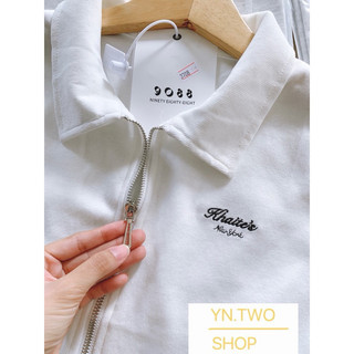 [XẢ] QC 3708 Áo cotton tăm cổ đức, rút eo, khoá 2 chiều siêu xinh(Freesize)