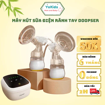 Máy hút sữa điện đôi cầm tay, Máy vắt sữa mới hỗ trợ mẹ bỉm vắt sữa dễ dàng hút nhẹ nhàng không đau rát