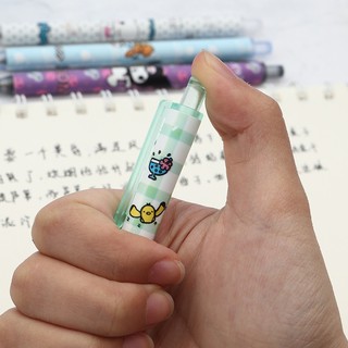 BUJO - Bút gel bấm vỏ hình SANRIO thay ruột được mực đen ngòi cỡ 0.5 - mã ST033 🌸Bút mực dễ thương, trang trí sổ, DIY